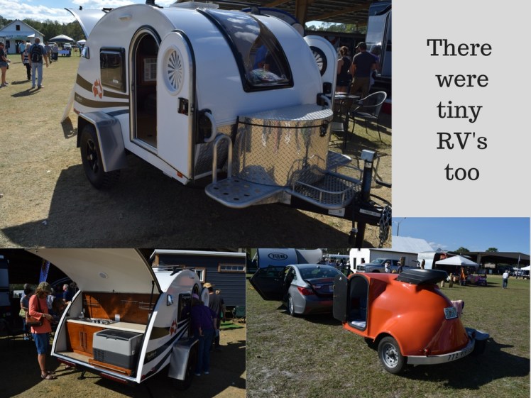 There weretiny RV'stoo