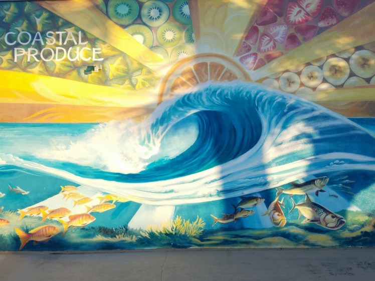 Coastal Produce murals