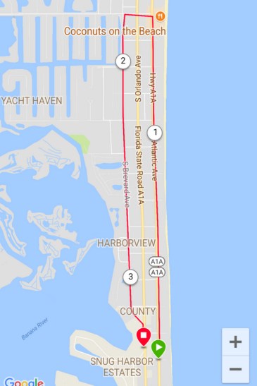 Minutemen to 13th St Cocoa Beach