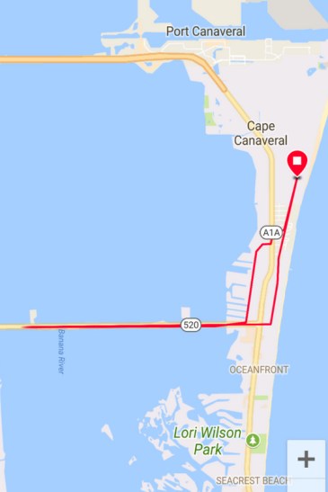 TriCity run Cocoa Beach