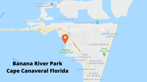 Google map view for Banana River Park Cape Cananveral