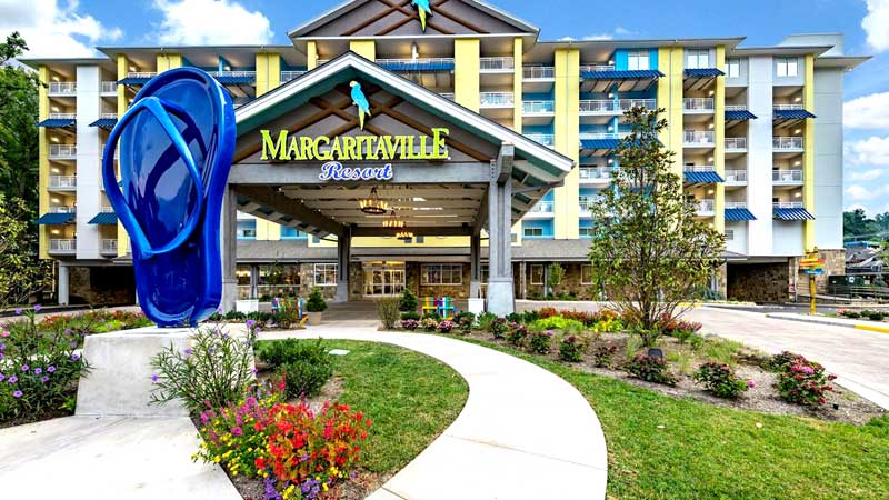 Artist rendition of the Margaritaville slated to open in 2024