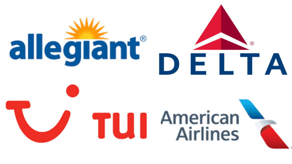As of 2022, Melbourne Airport has these 4 airlines: Delta, American Airlines, Allegiant, and Tui