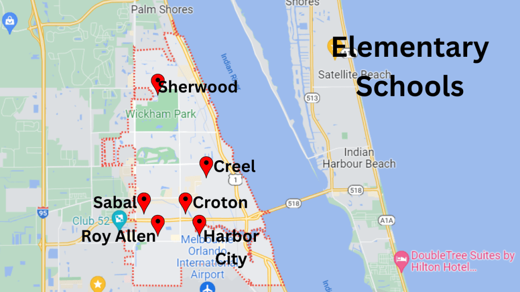 Elementary schools for the 32935