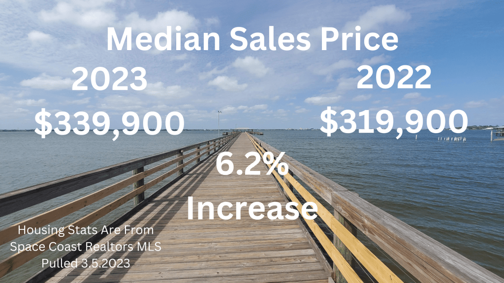 Melbourne Beach dock with text overlay