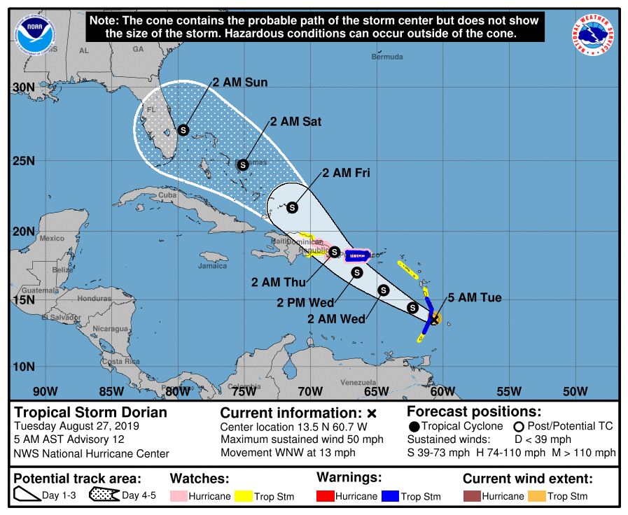 hurrican tracker map showing Florida
