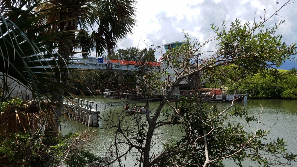 The Haulover Canal Bridge in the Merritt Island Wildlife Refuge