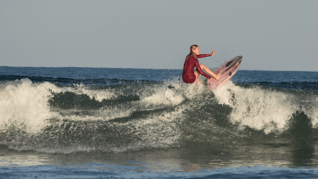 A Surfer Girl in Cocoa Beach