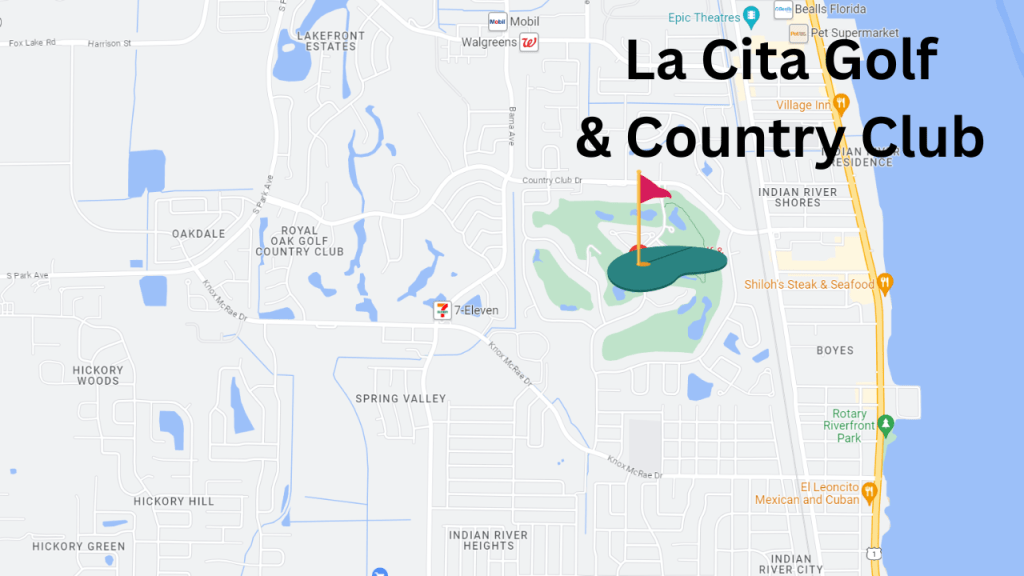 Map view of the La Cita Country Club