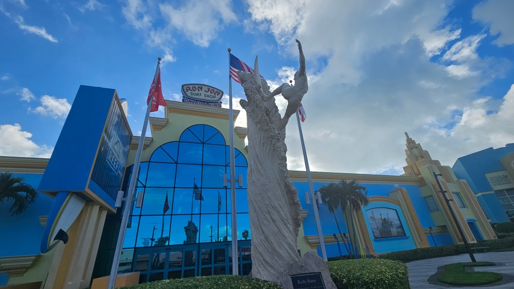 Ron Jon surfshop store front in Cocoa Beach