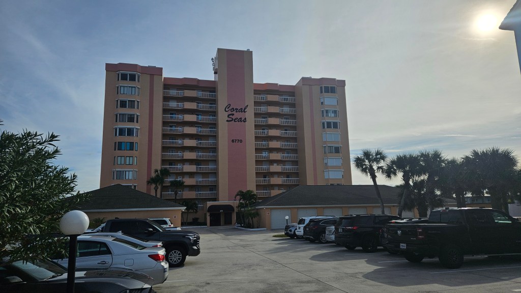 Coral Seas condo in Cocoa Beach is 11 stories tall