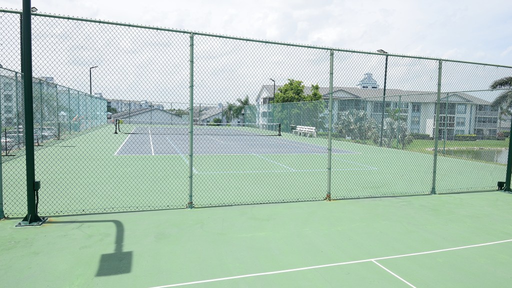 Tennis & Pickleball courts can be found at some condos