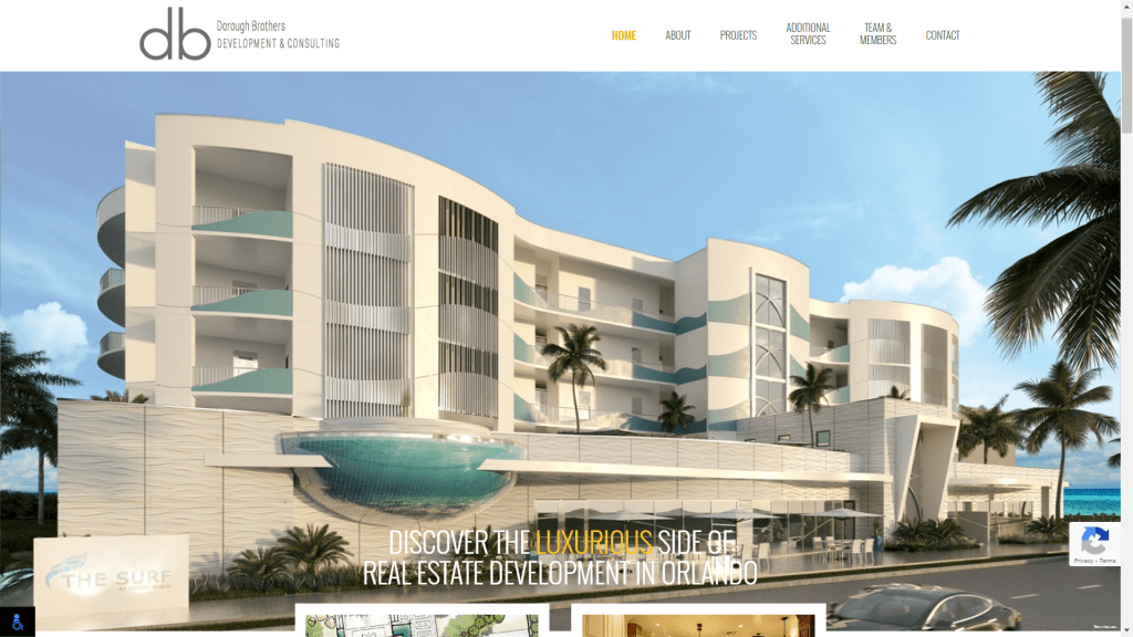 Artist rendition of the Surf Condo being built in downtown Cocoa Beach by the Dorough Brothers.