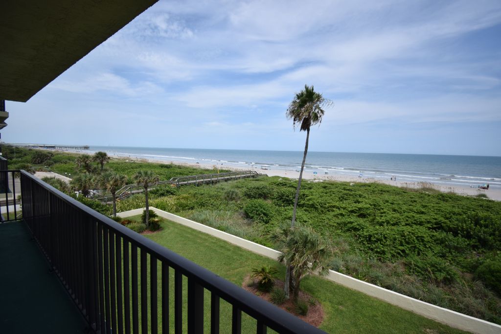 Ocean views from the Horizon East Condo in Satellite Beach