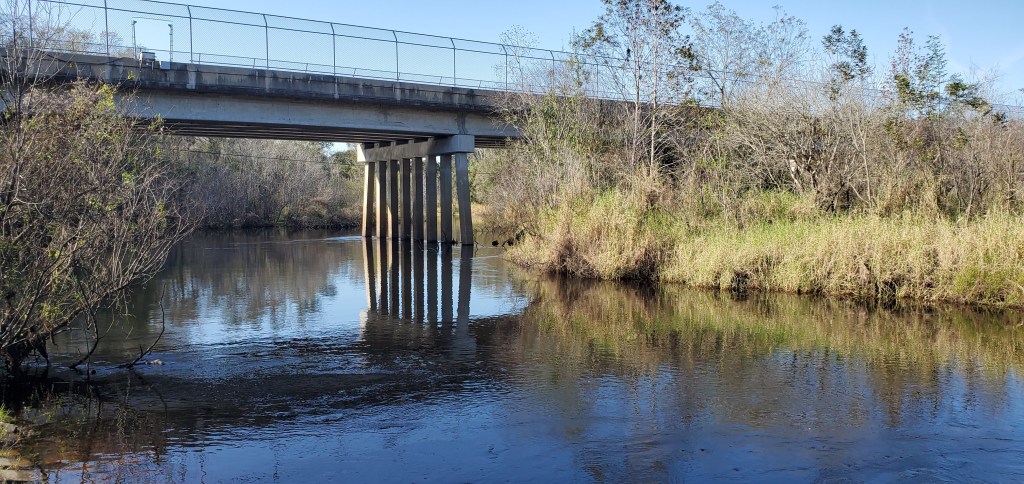 The Babcock Rd bridge over the Crane Creek in Melbourne