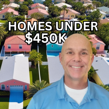 Aerial photo created by chatGPT of a florida community. A photo of Eric Larkin is overlayed on the image.