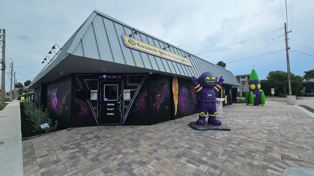 Cosmic Tiki gameroom and arcade