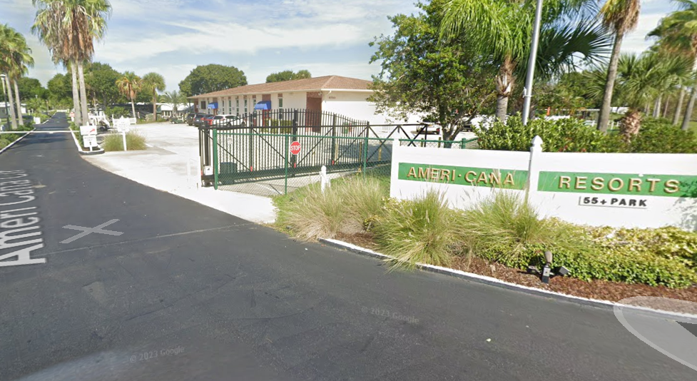 Ameri-Cana Resort entrance