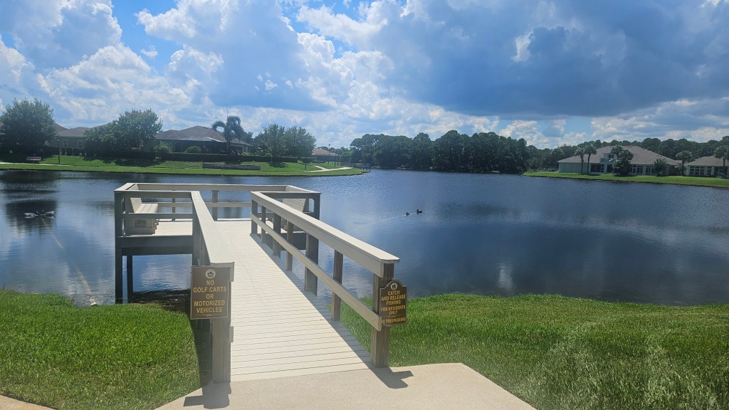 THe Capron Ridge lake