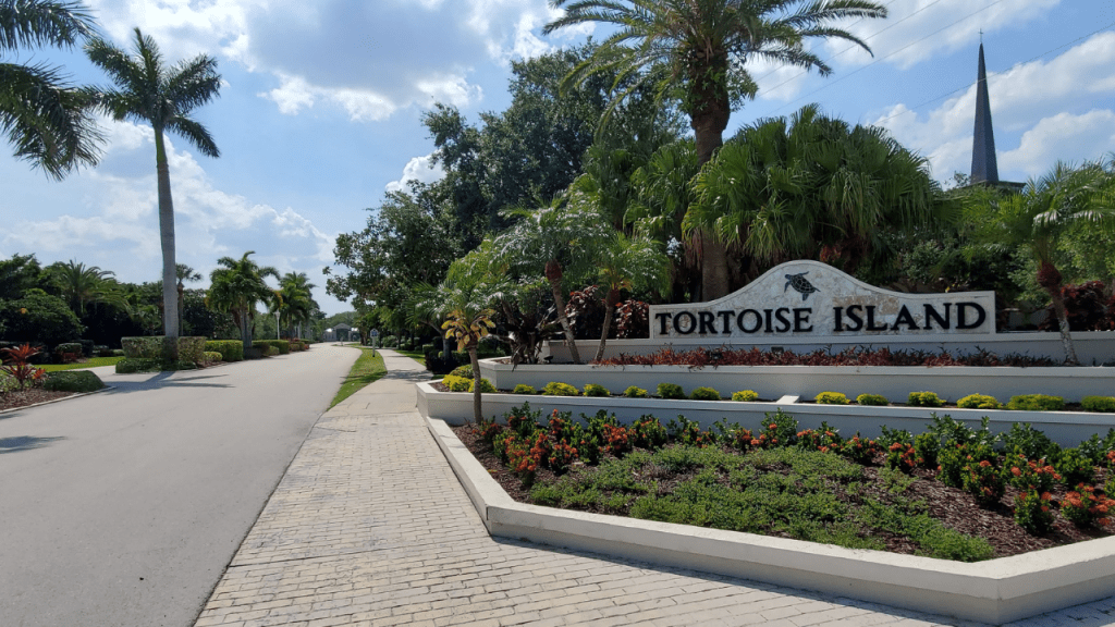 Tortoise Island entrance
