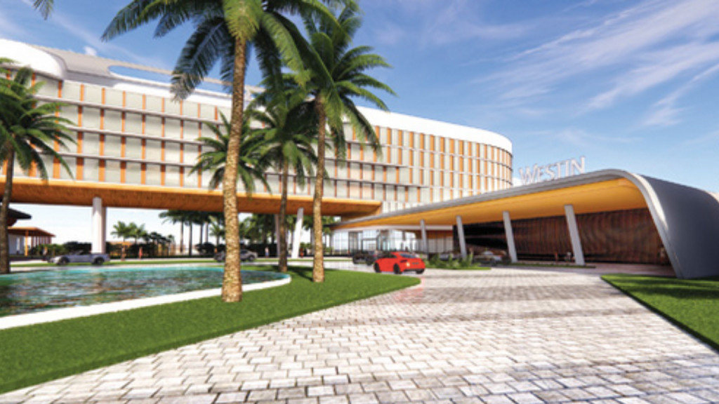 Artist rendition of the Westin Cocoa Beach