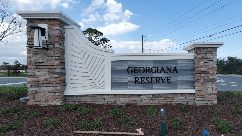 Georgiana Preserve is a newer community in south Merritt Island