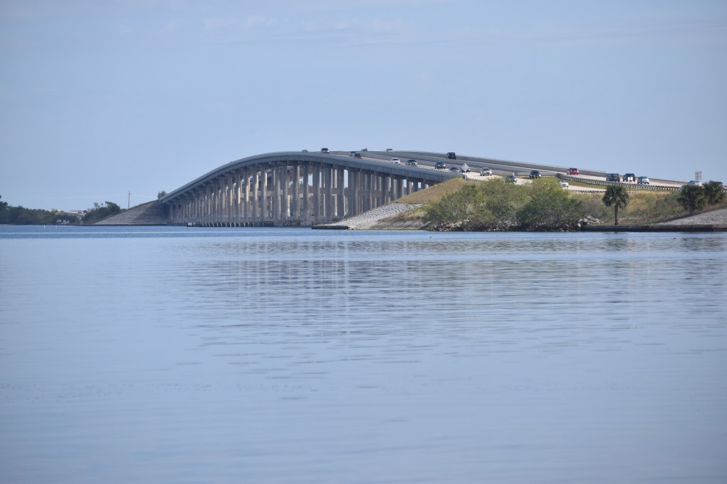 The Pineda Causeway crossing the Indian River
