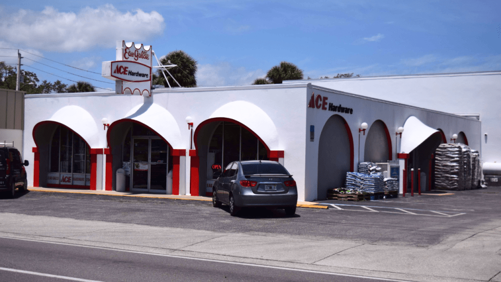 Ace Hardware in the Eau Gallie Arts District (aka EGAD)