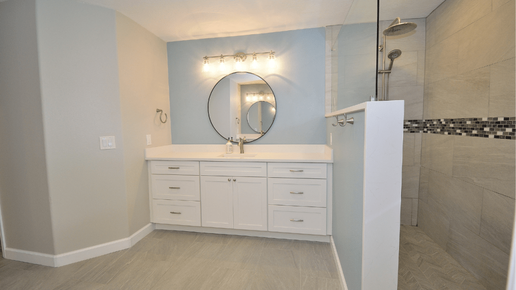 1996 home with a new bathroom