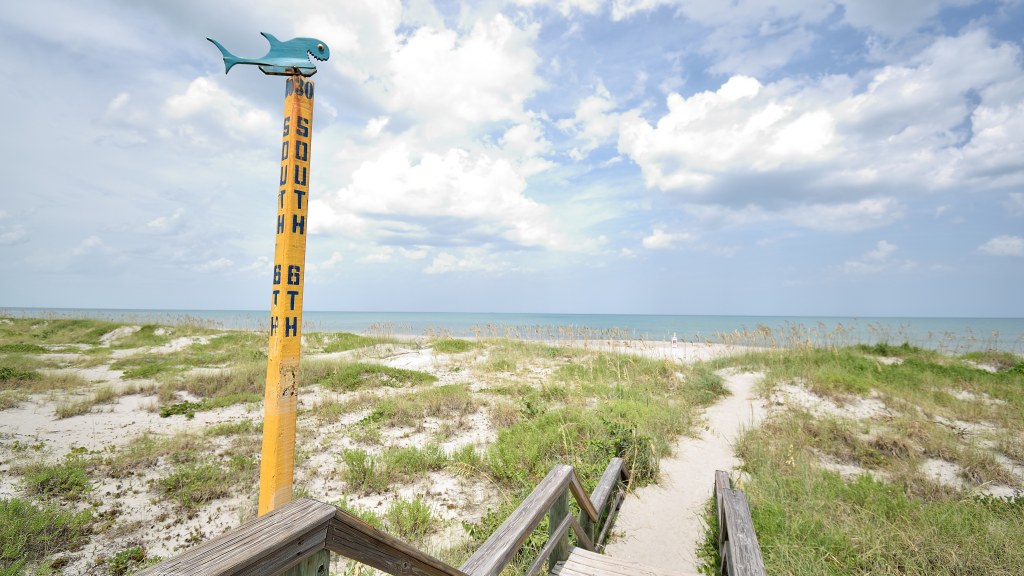 Cocoa Beach beach access point