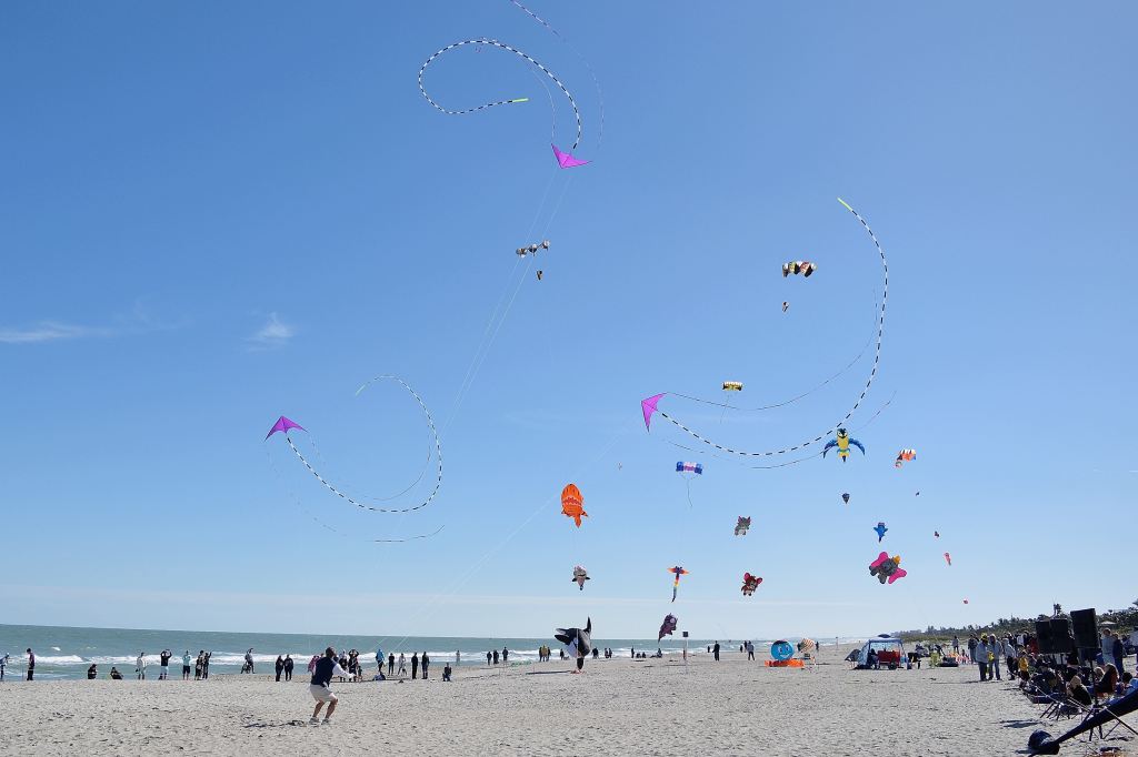 Kite fest in downtown cocoa beach