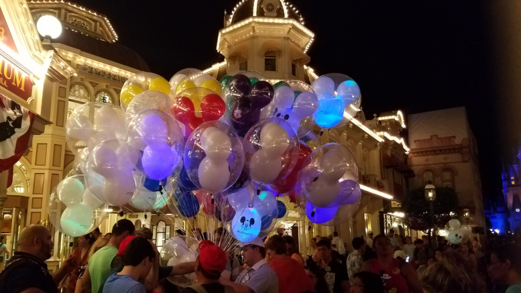 Nighttime at Disney