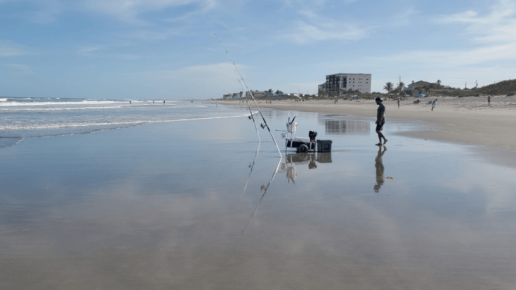 surf fishing in Cocoa Beach