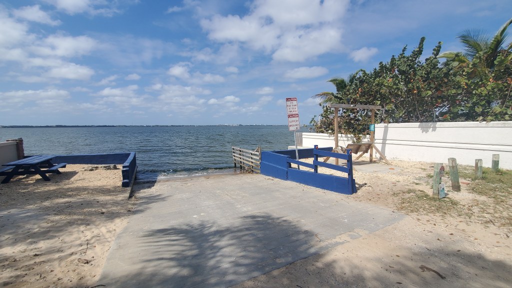 Melbourne Beach boat ramp