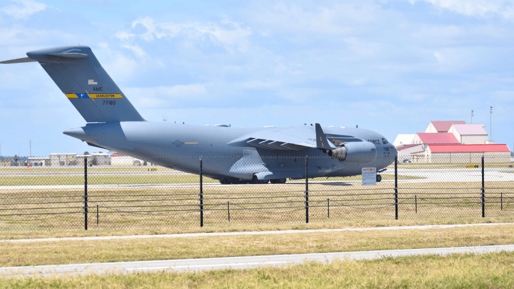 military planes at Patrick