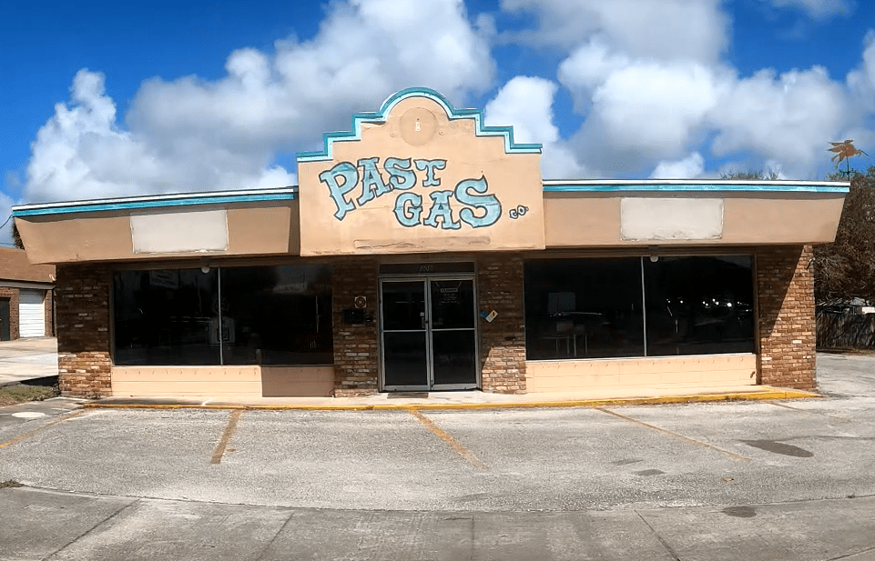 Past Gas commercial building in Cocoa Village