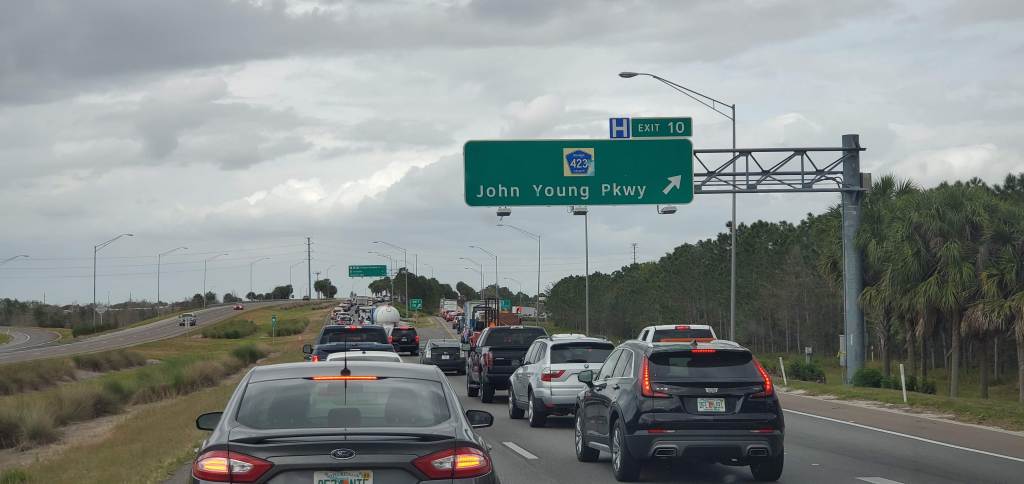 Orlando Traffic on the 417