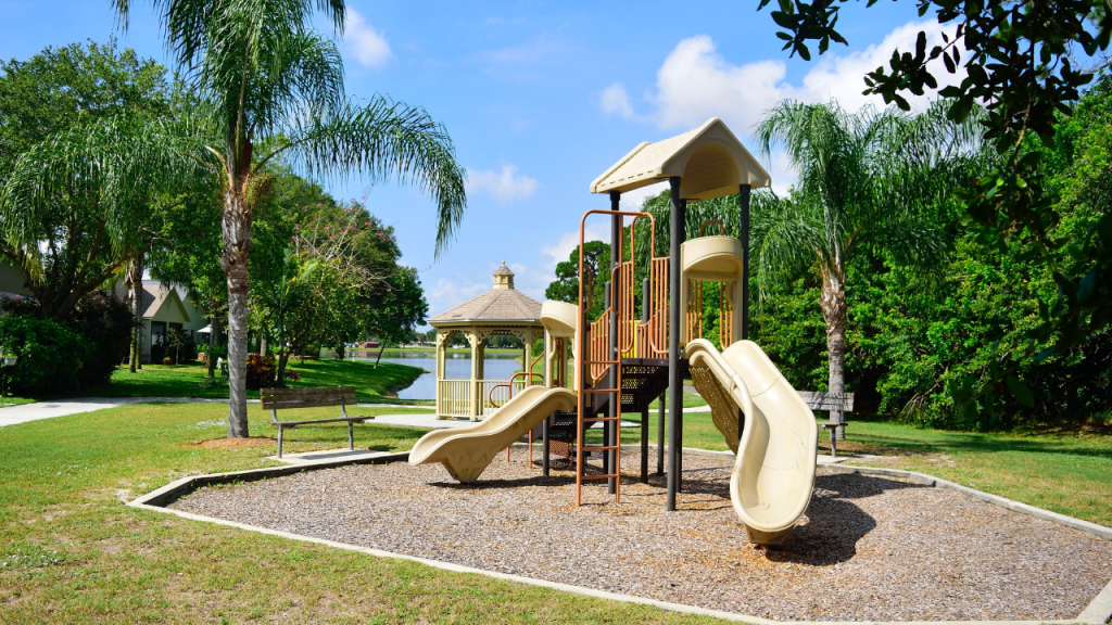 Viera east playground area in Fawns Ridge