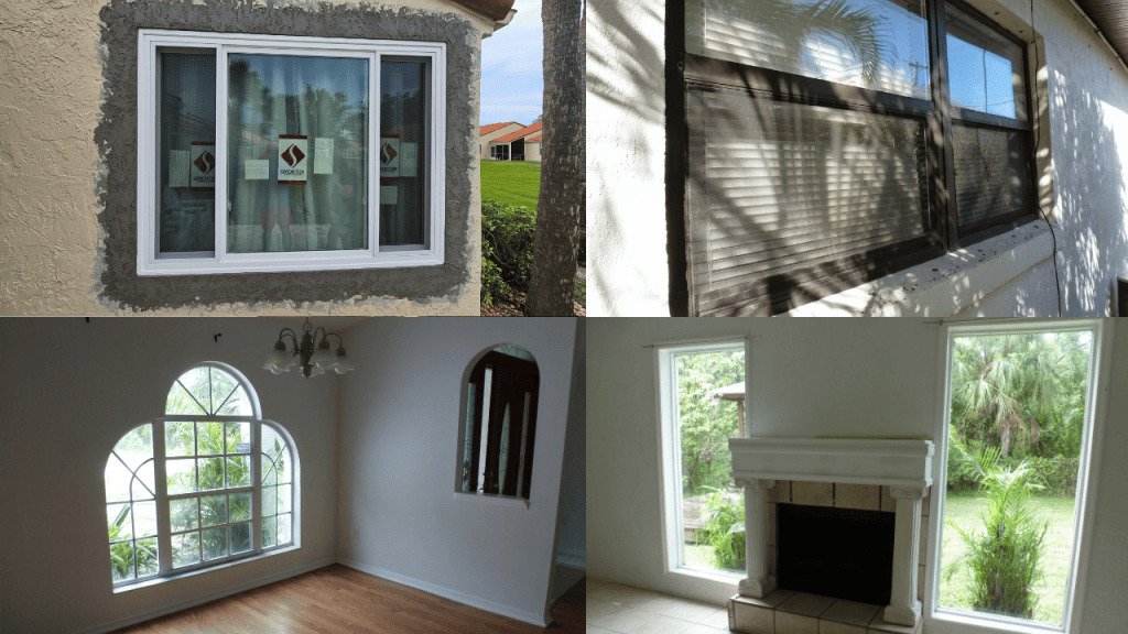 various types of windows found in brevard