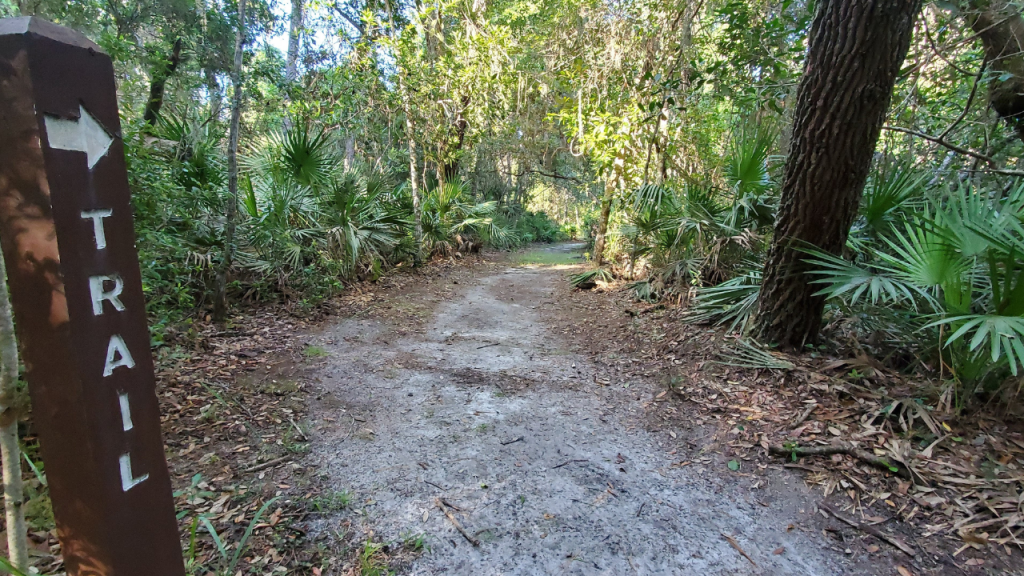 wickham park has trails