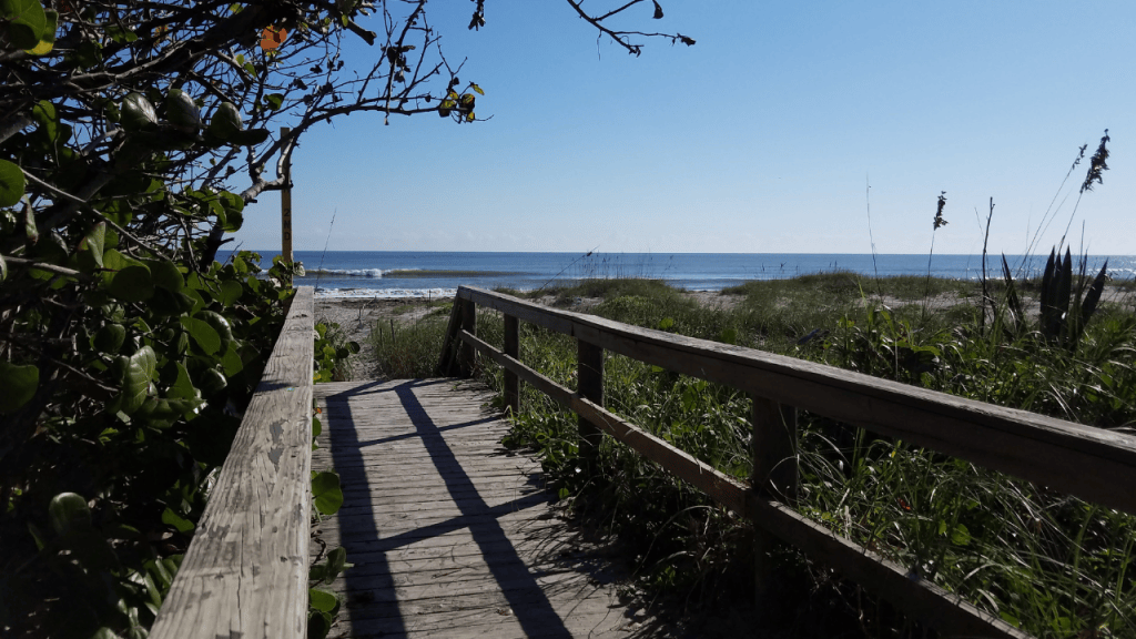 Public beach access
